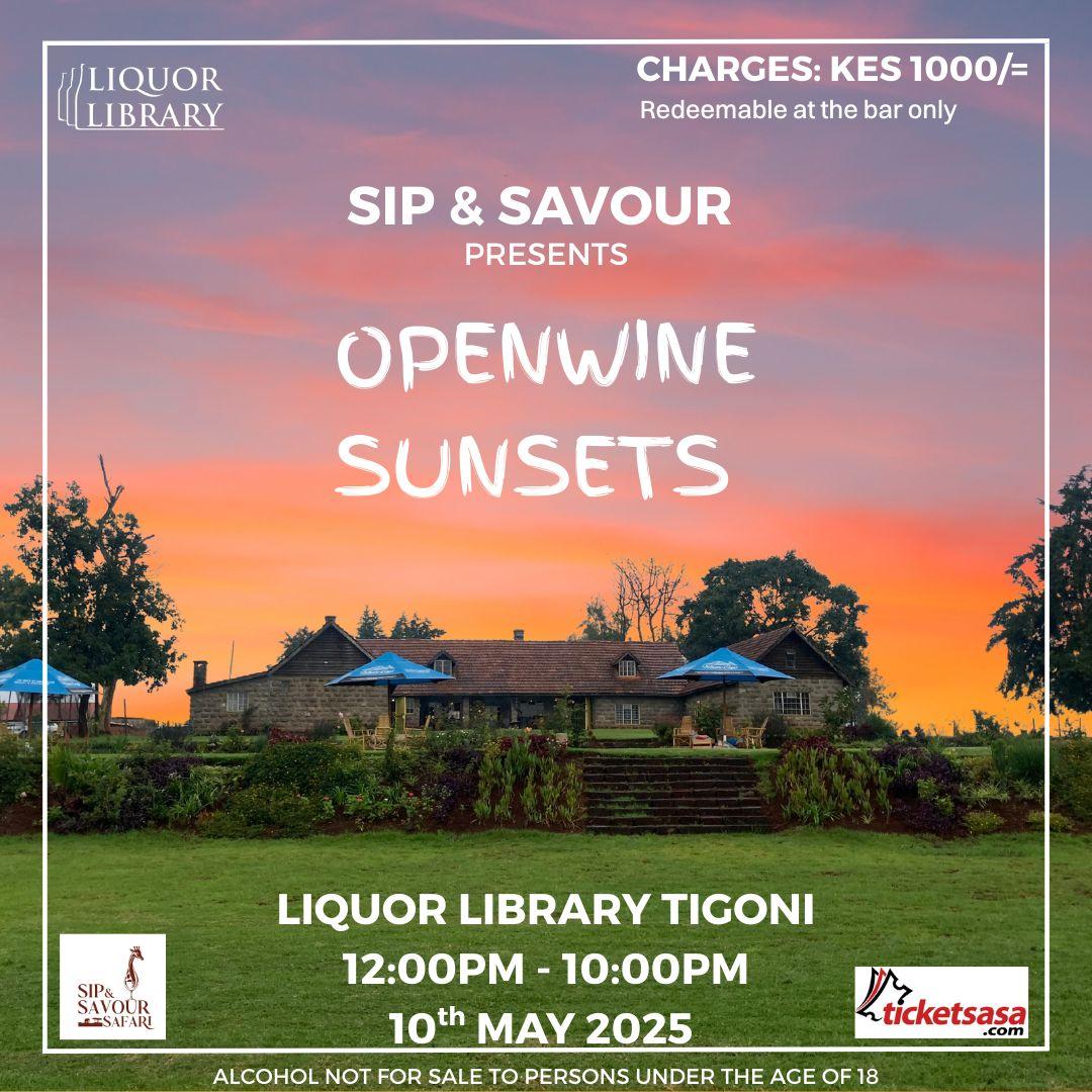 Open Wine Sunsets