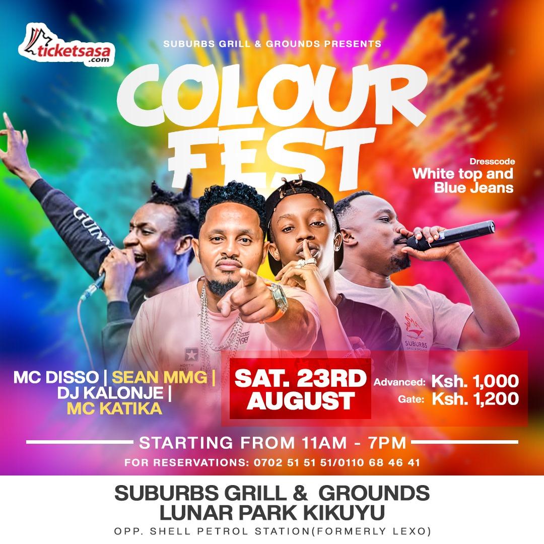 Color Fest-Surburbs Grill & Grounds