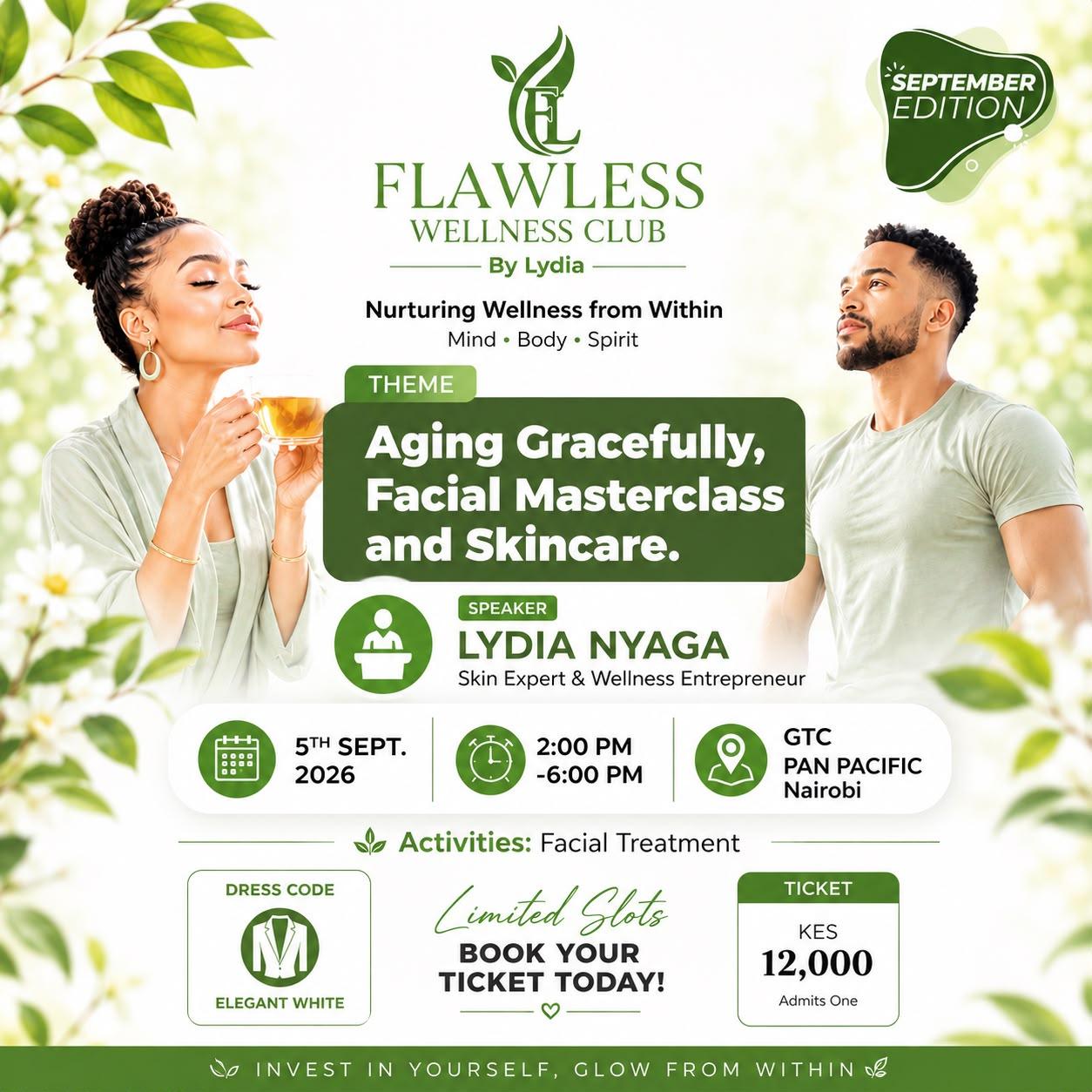 Aging Gracefully Facial Masterclass Skincare - September Edition