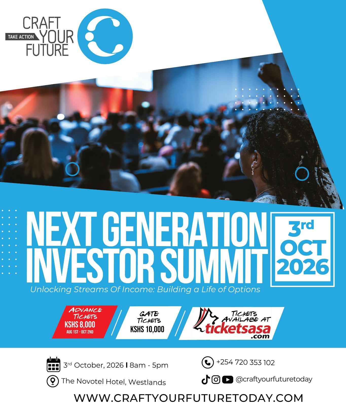 Next Generation Investor Summit - October Edition