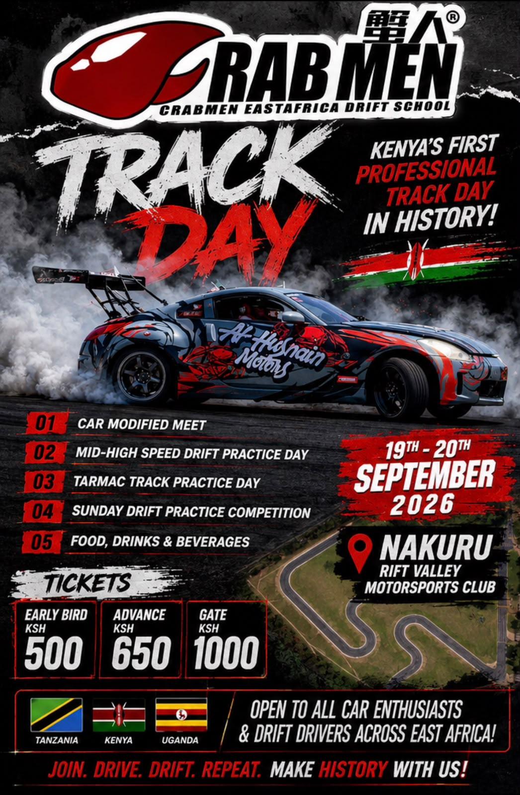 CRABMEN Track Day 2026