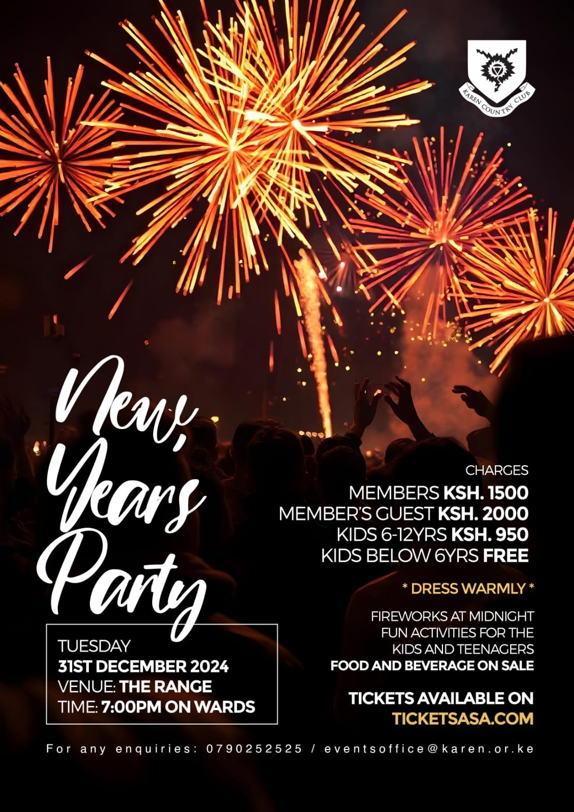 New Years Party-Karen Country Club