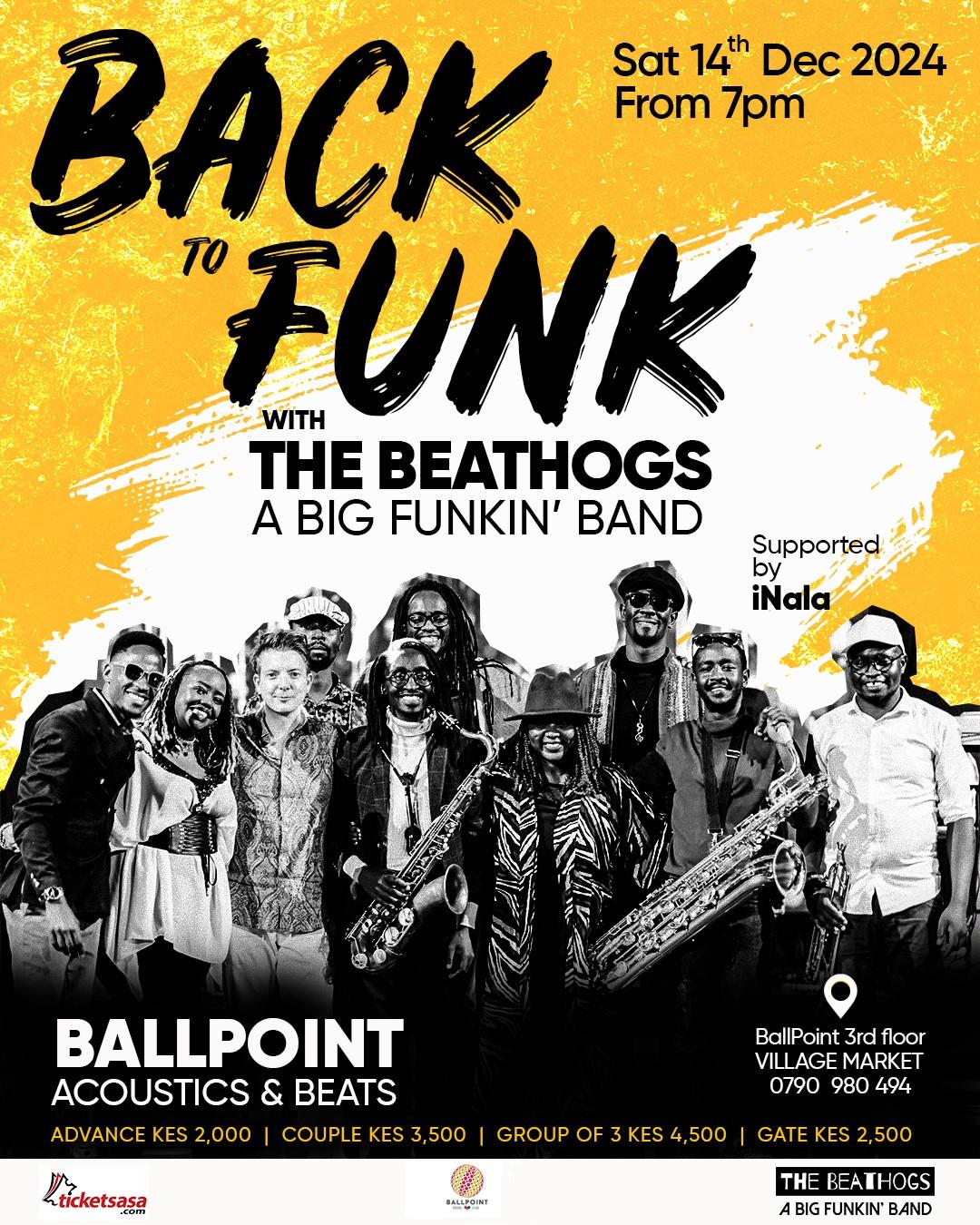 Ballpoint Acoustics & Beats featuring The Beathogs