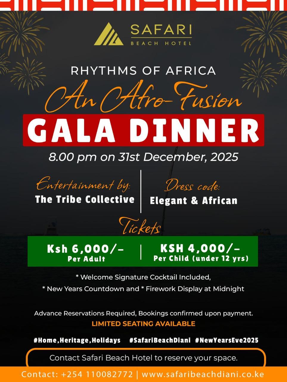 An Afro Fusion Gala Dinner
