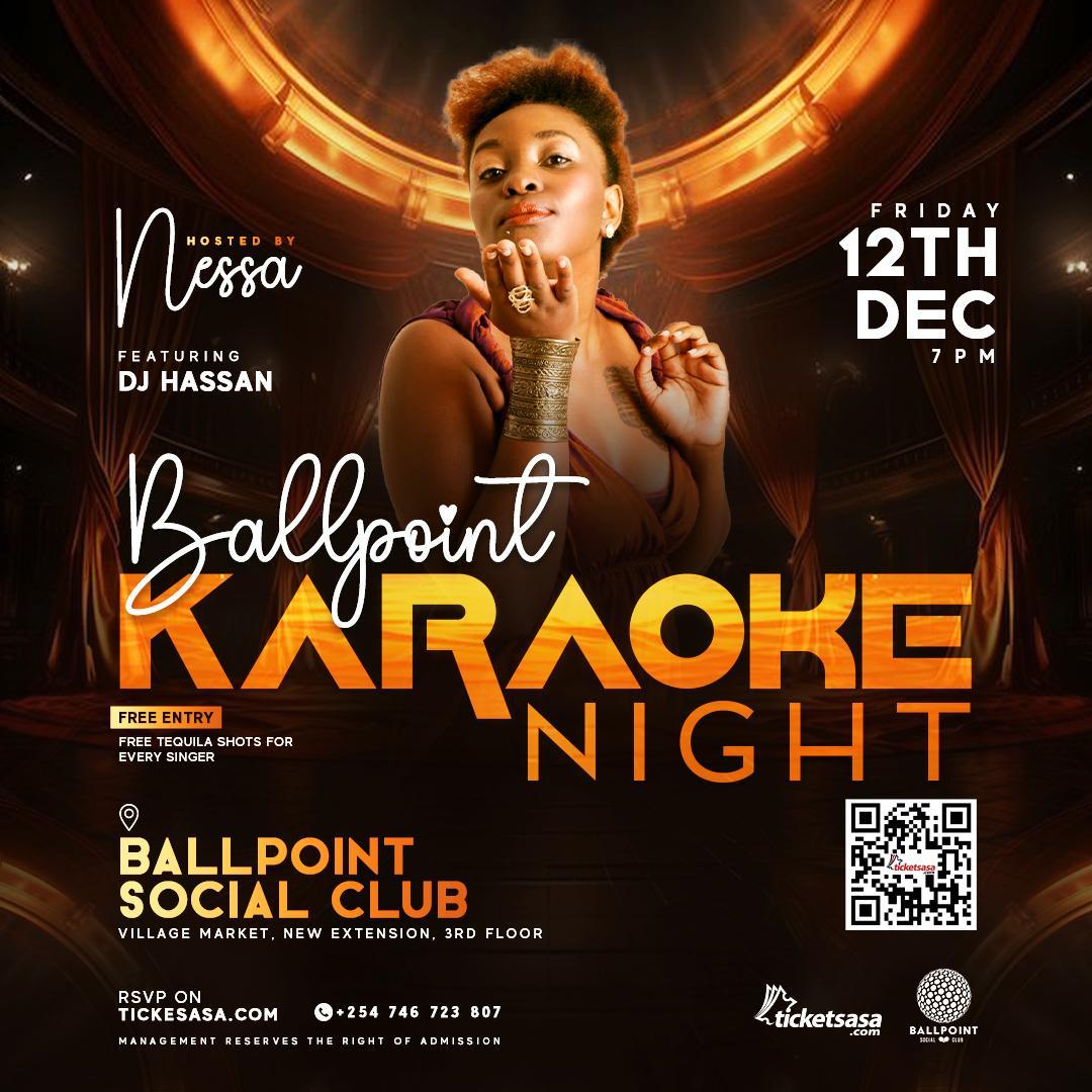 Ballpoint Karaoke Night-December Edition