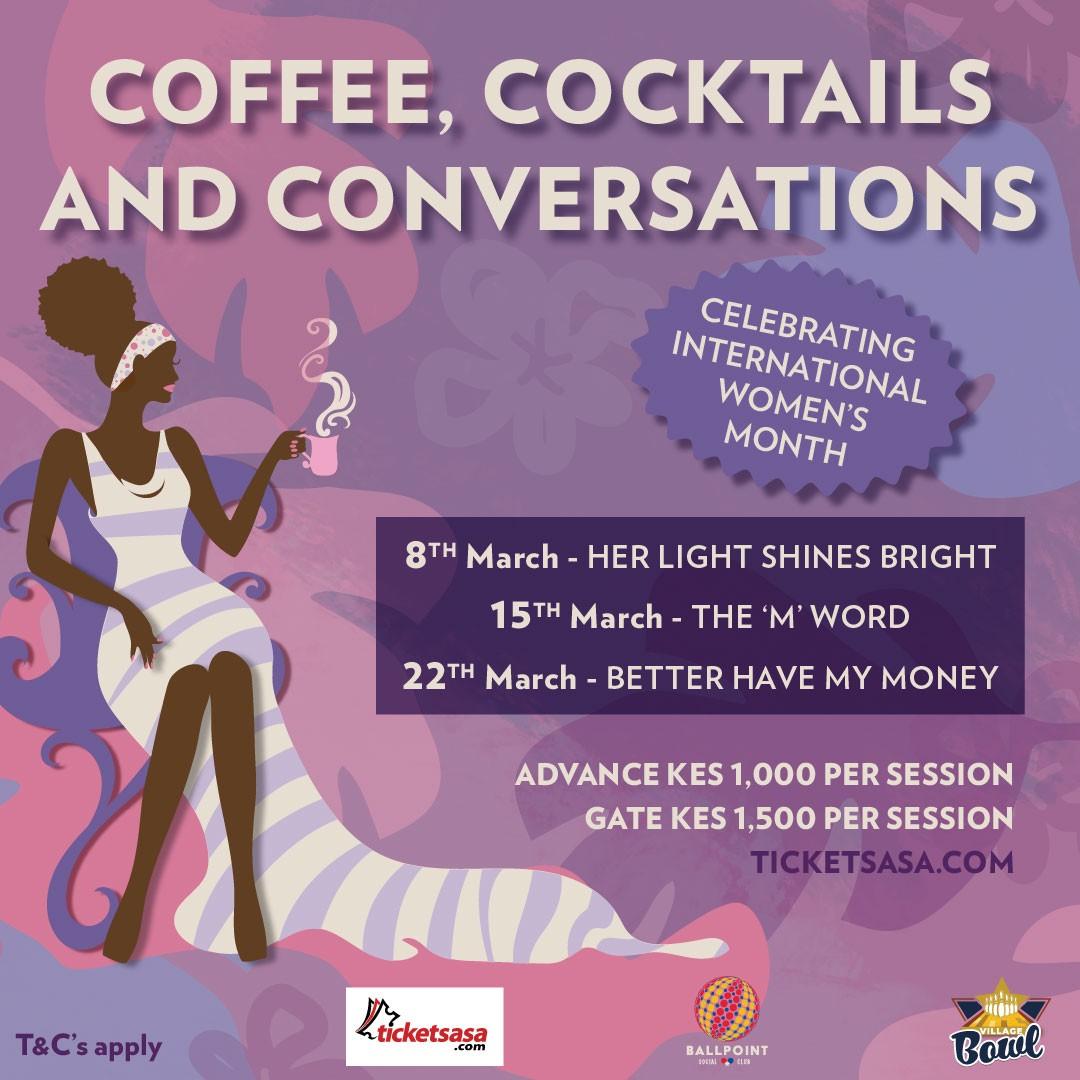 COFFEE,COCKTAILS & CONVERSATION