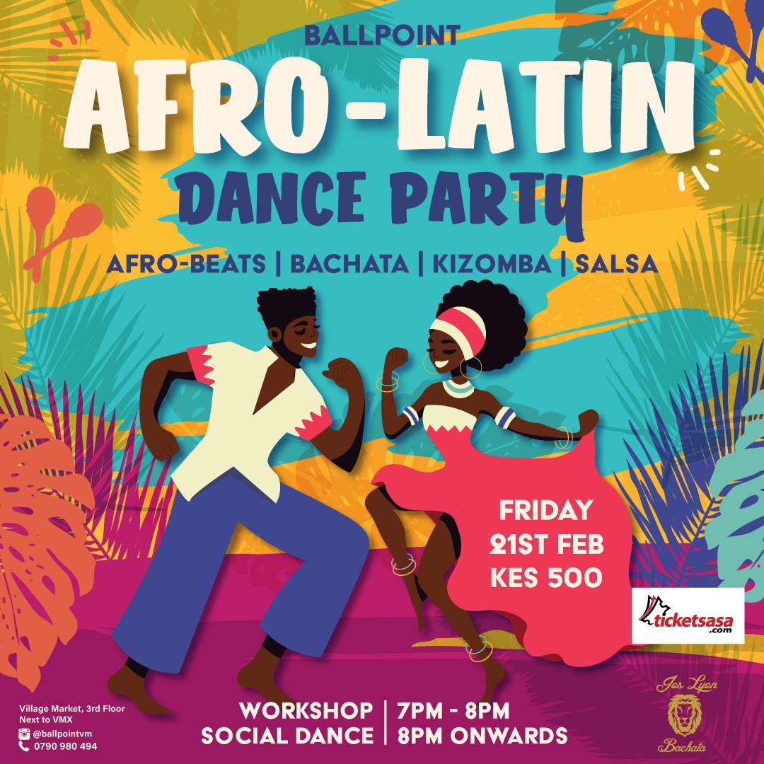 Afro-Latin Dance Party-February Edition