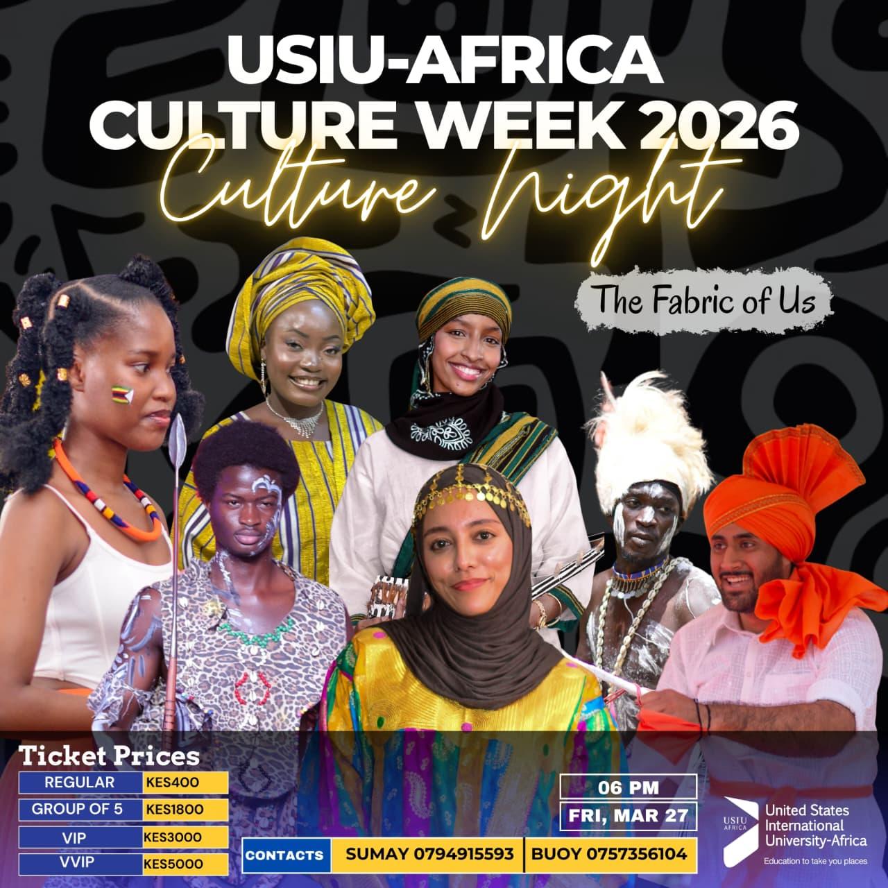 USIU-Africa Culture Week 2026