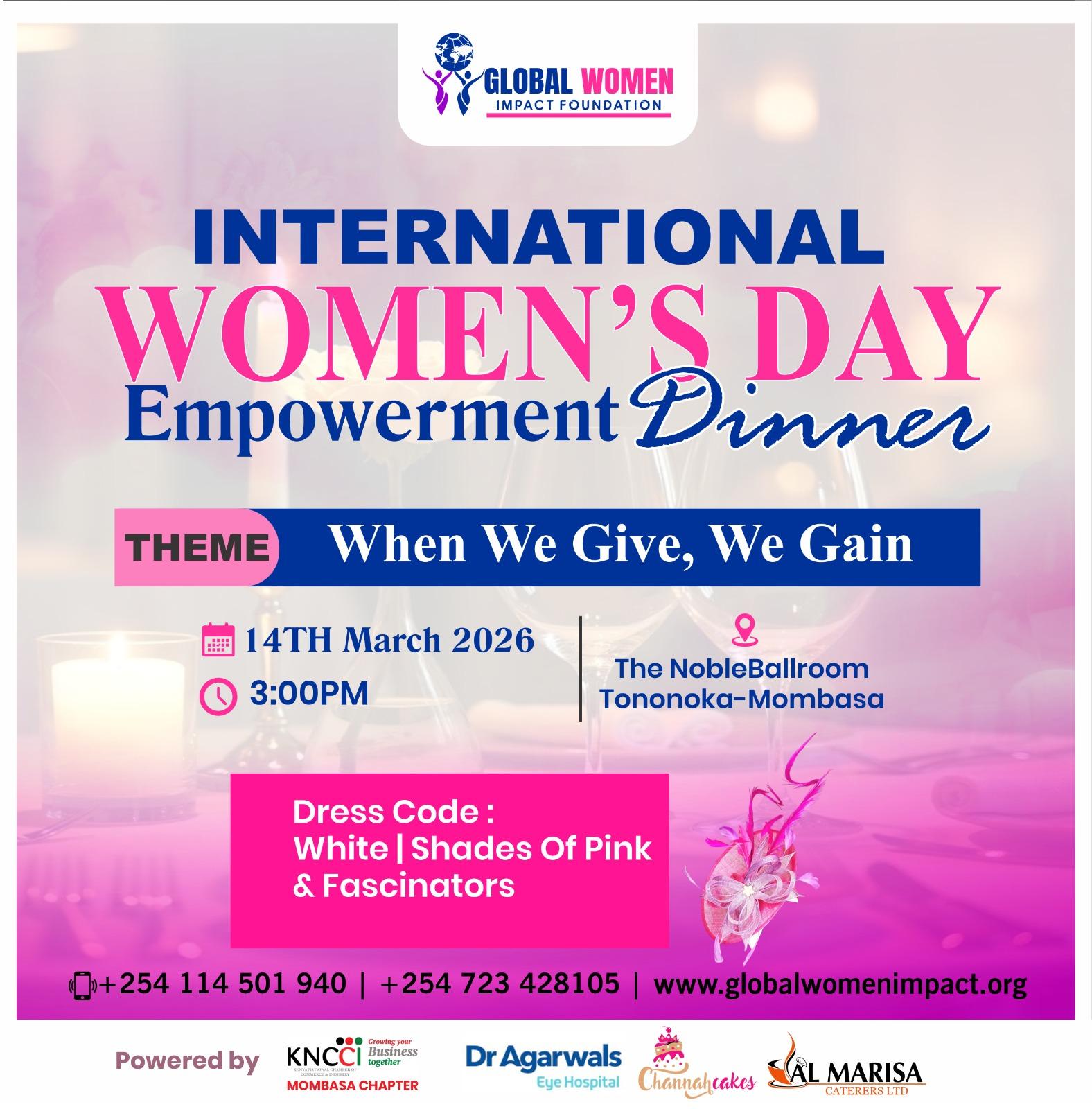 International Women's Day-Empowerment Dinner