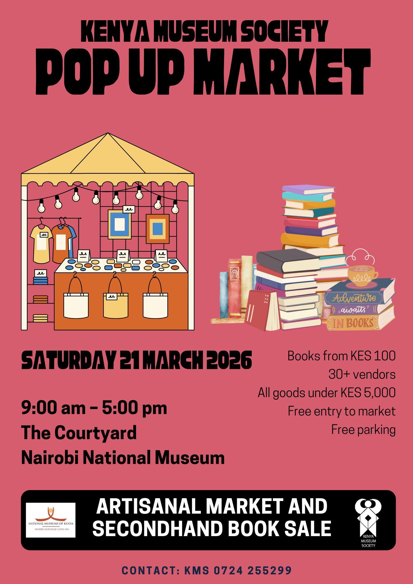 Kenya Museum Society Pop Up Market .