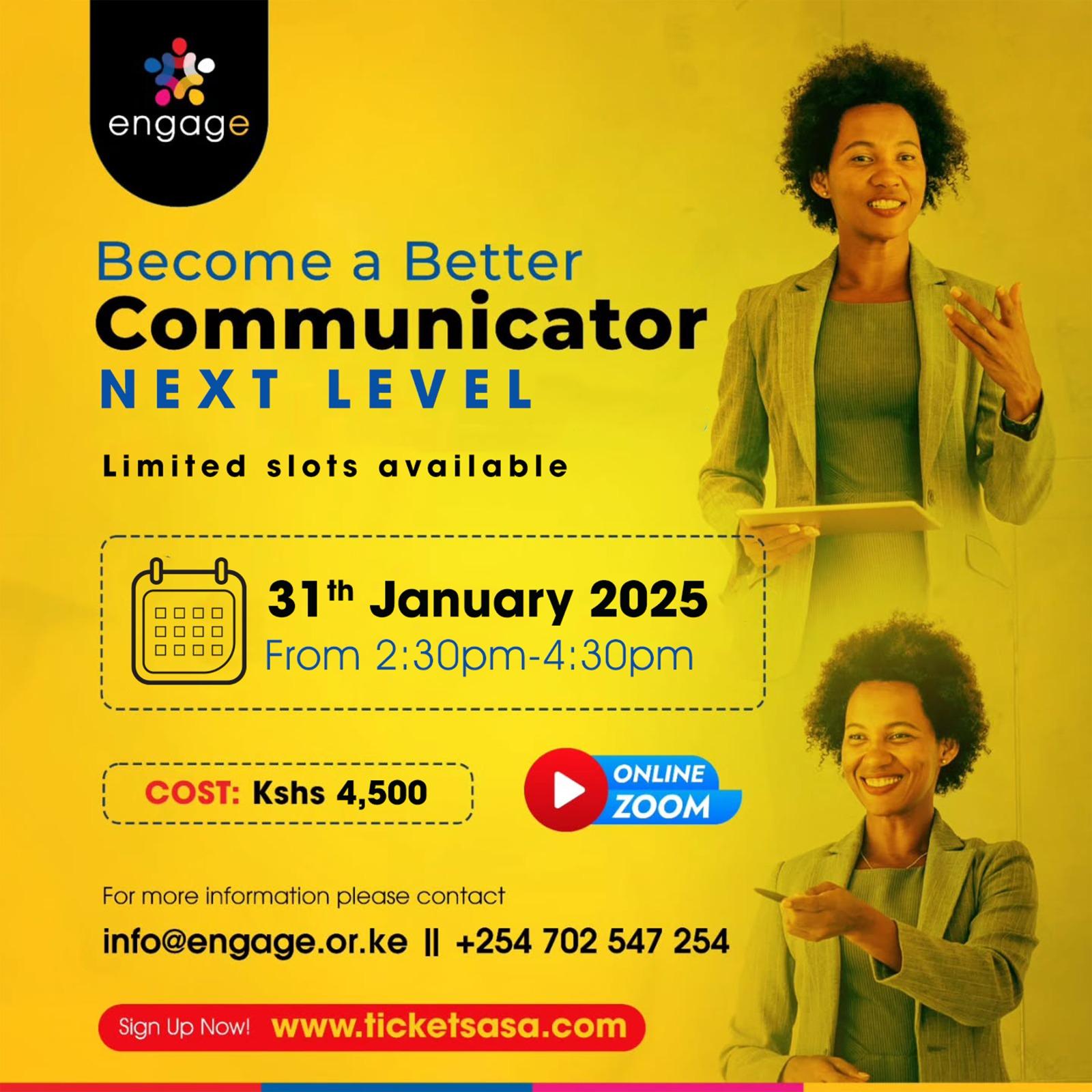 BECOME A BETTER COMMUNICATOR-Next Level