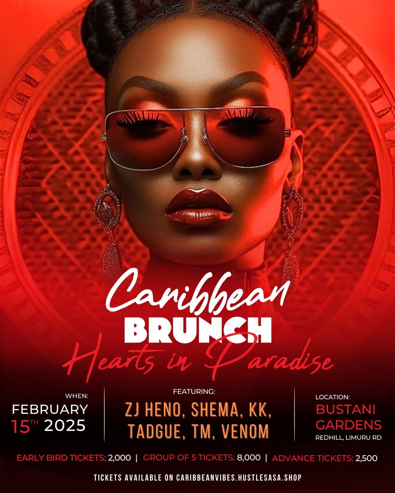 Caribbean Brunch-Hearts In Paradise