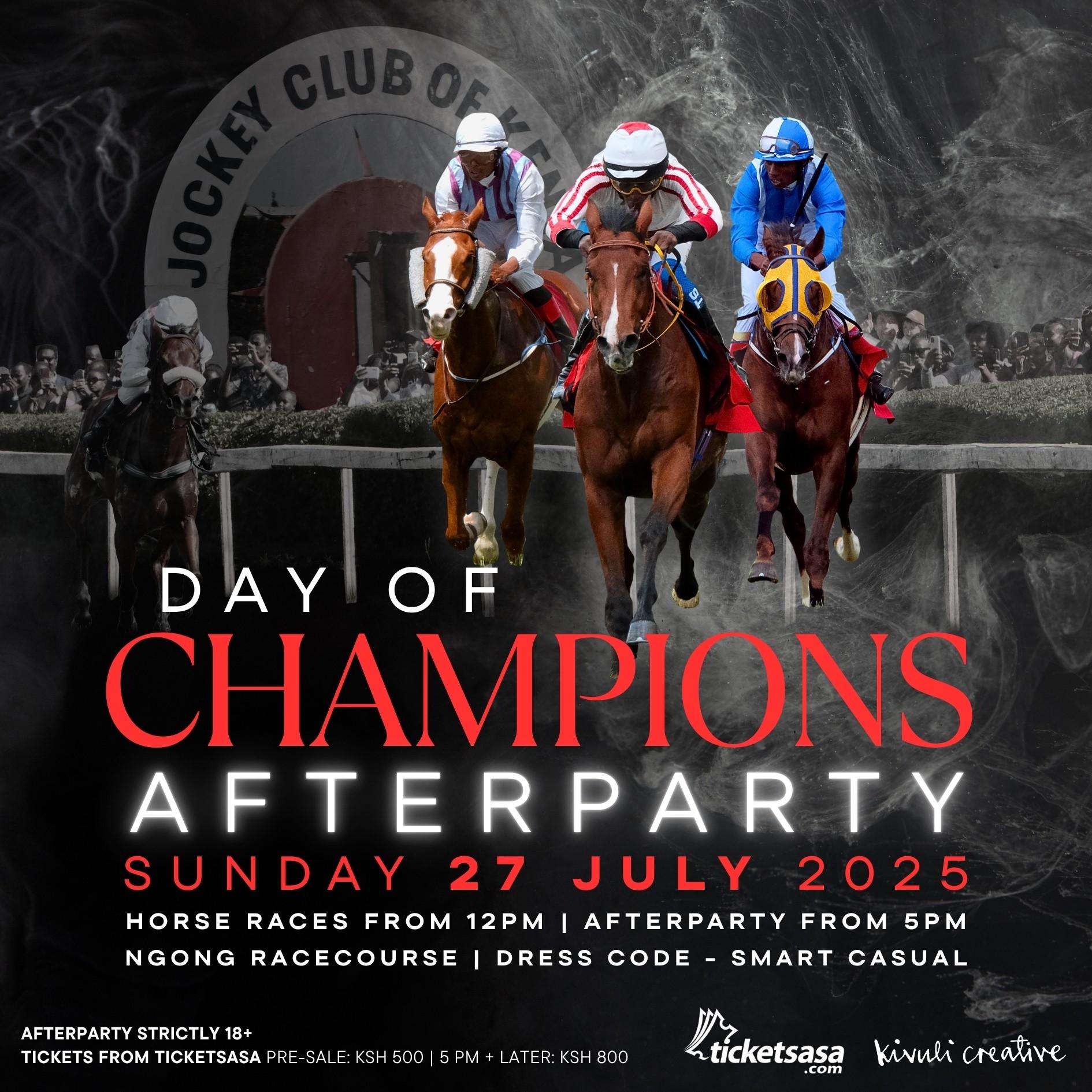 The Day of Champions - AFTERPARTY