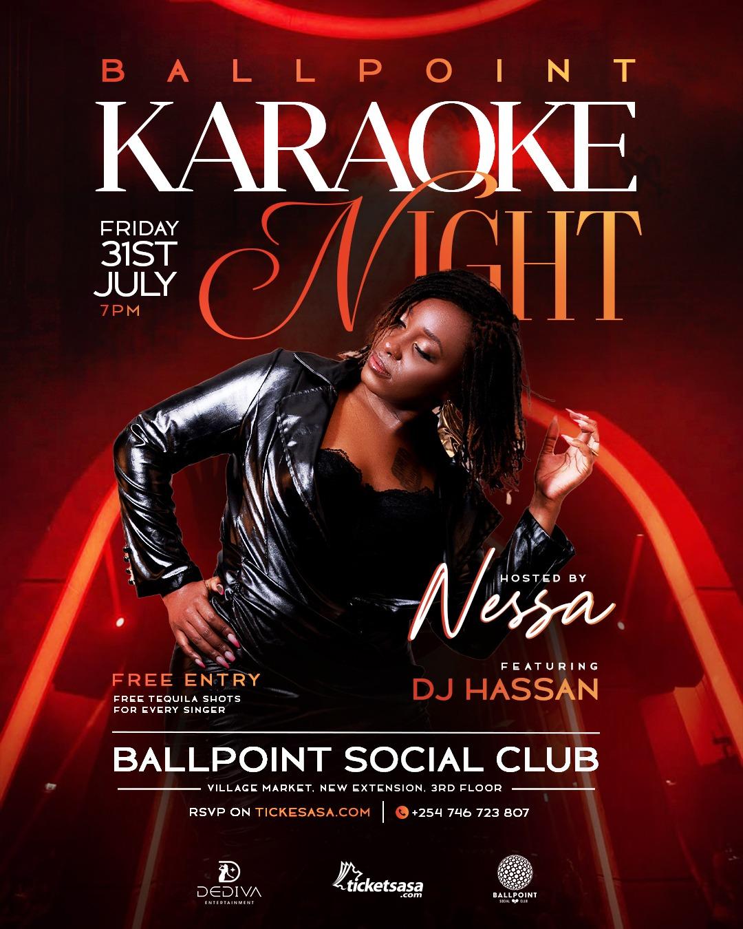 Ballpoint Karaoke - July Edition Hosted By Nessa