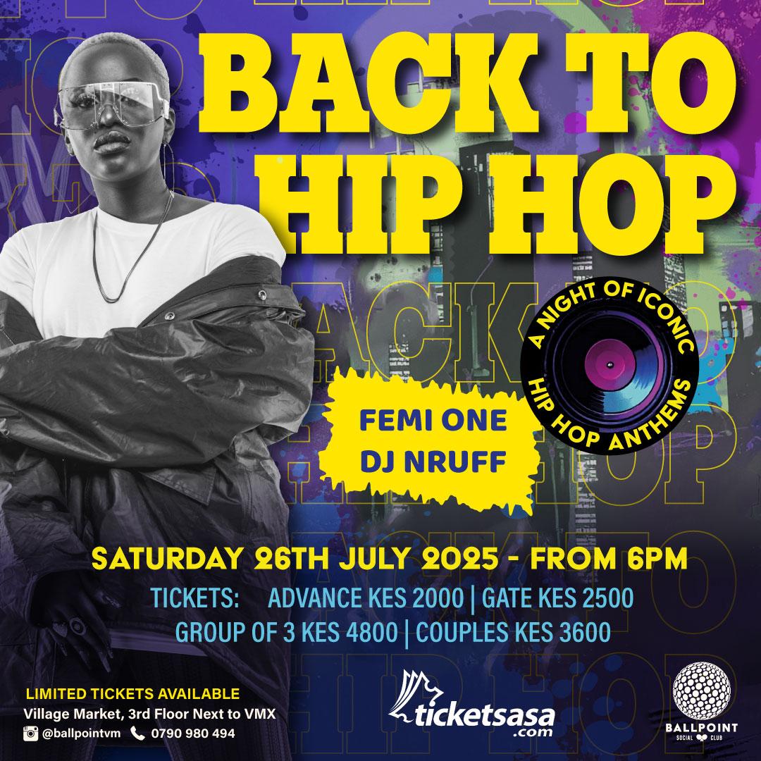 Back To Hip Hop-July Edition