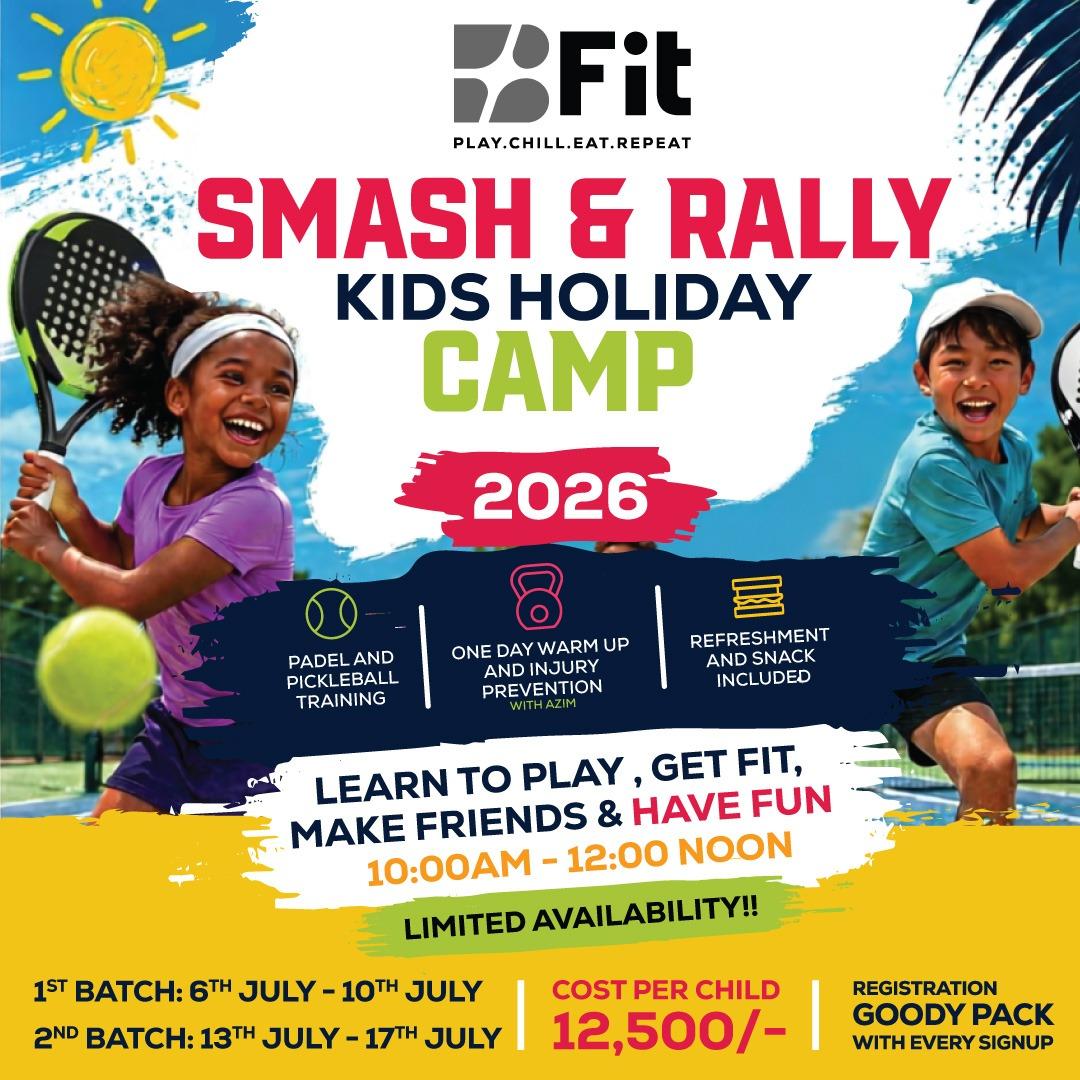 Smash & Rally Kids Holiday Camp