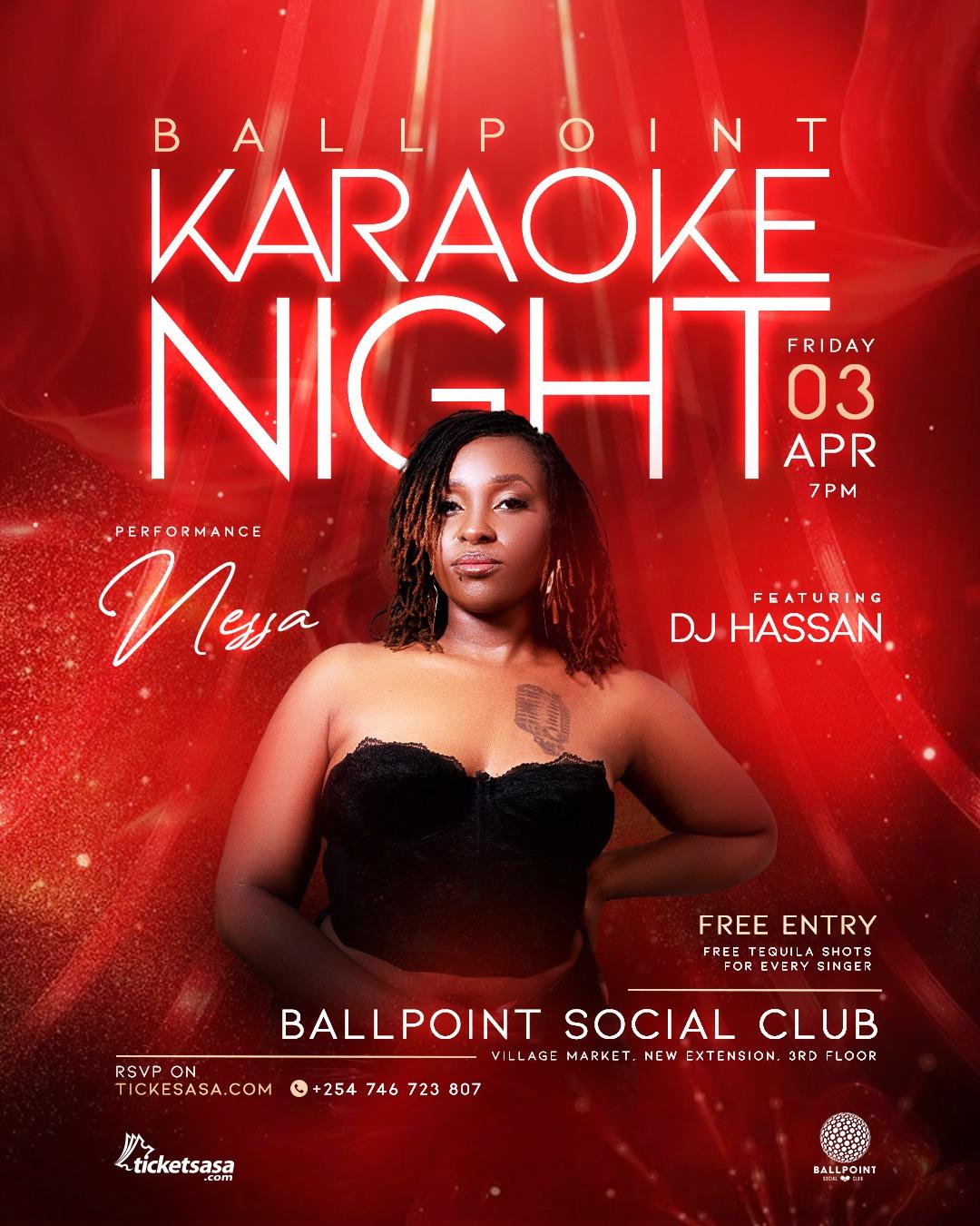 Ballpoint Karaoke Night - April Edition