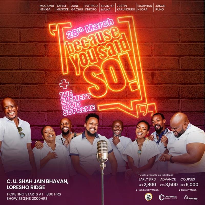 Because You Said So!