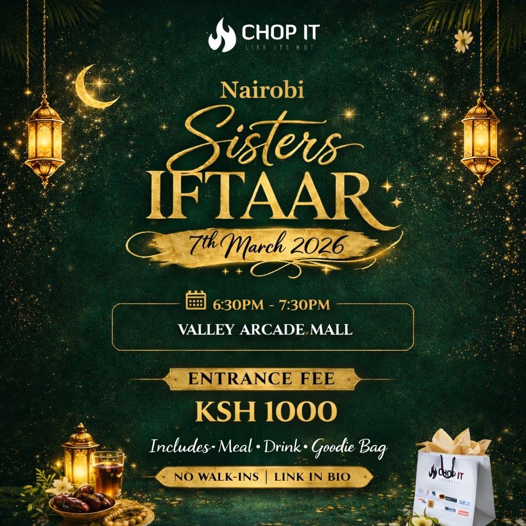 Sisters Iftaar-Nairobi Edition
