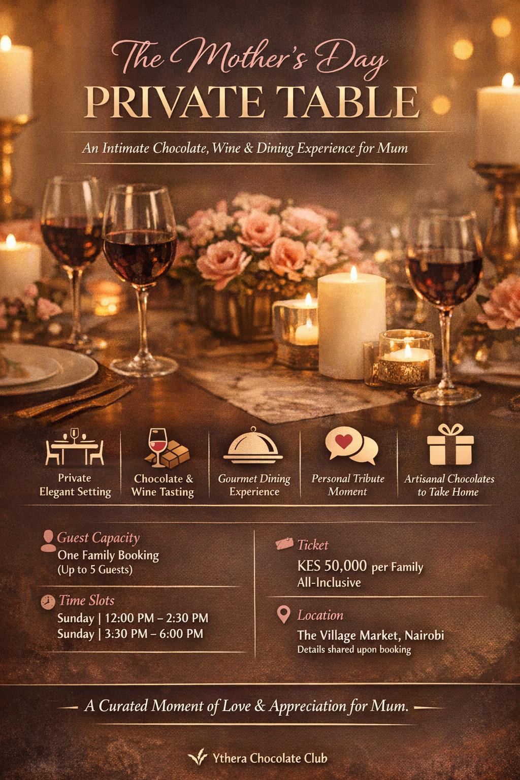 The Mother's Day - Private Table