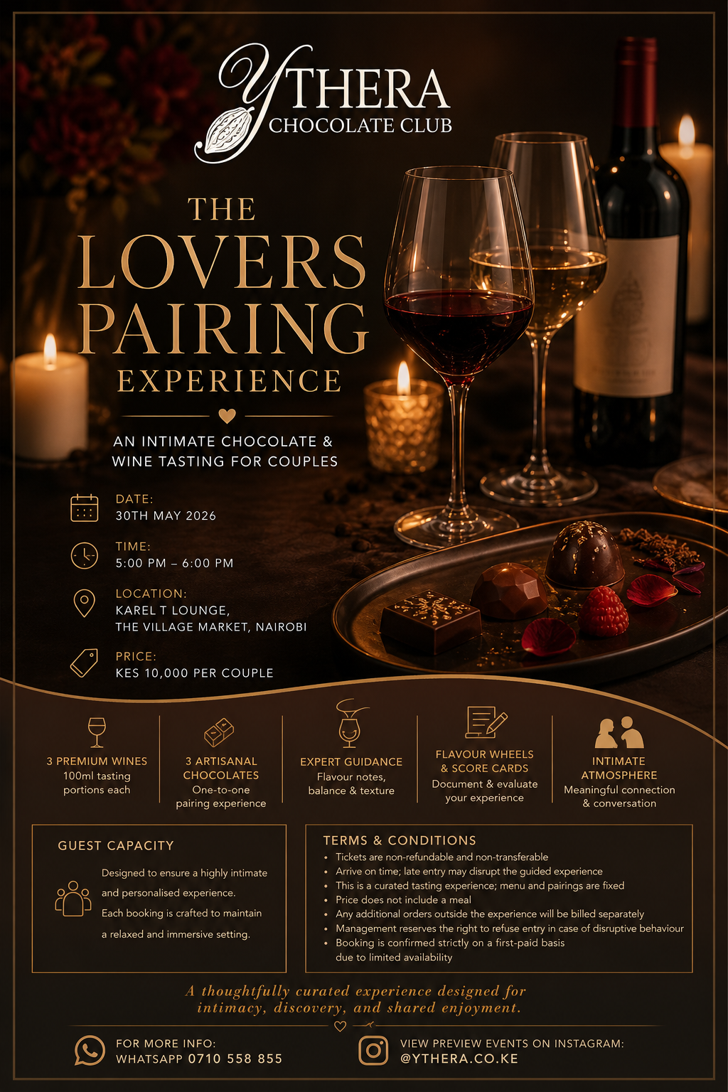 🍷 THE LOVERS PAIRING EXPERIENCE