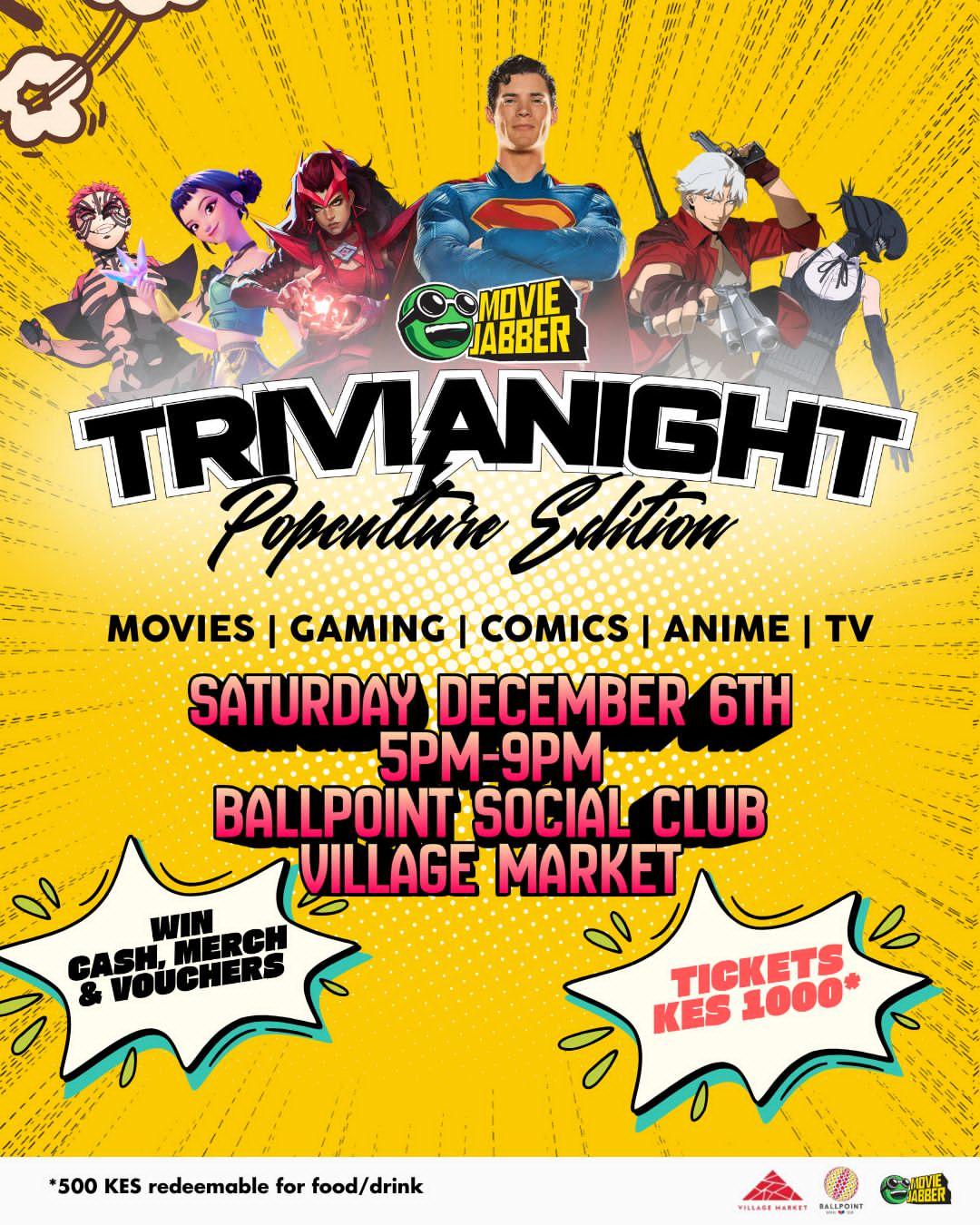 Trivia Night - Popculture Edition