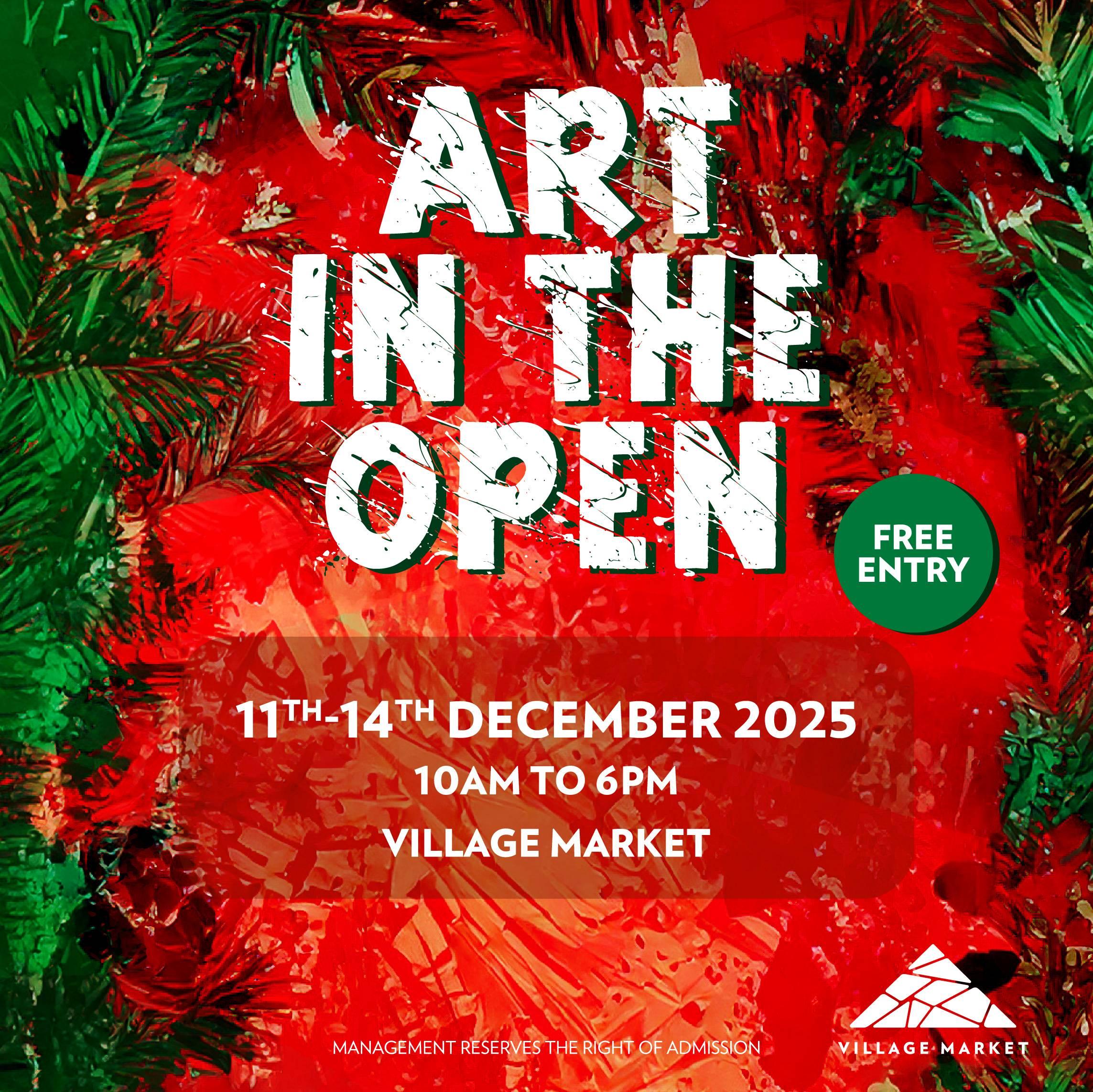 Art In The Open-December Edition