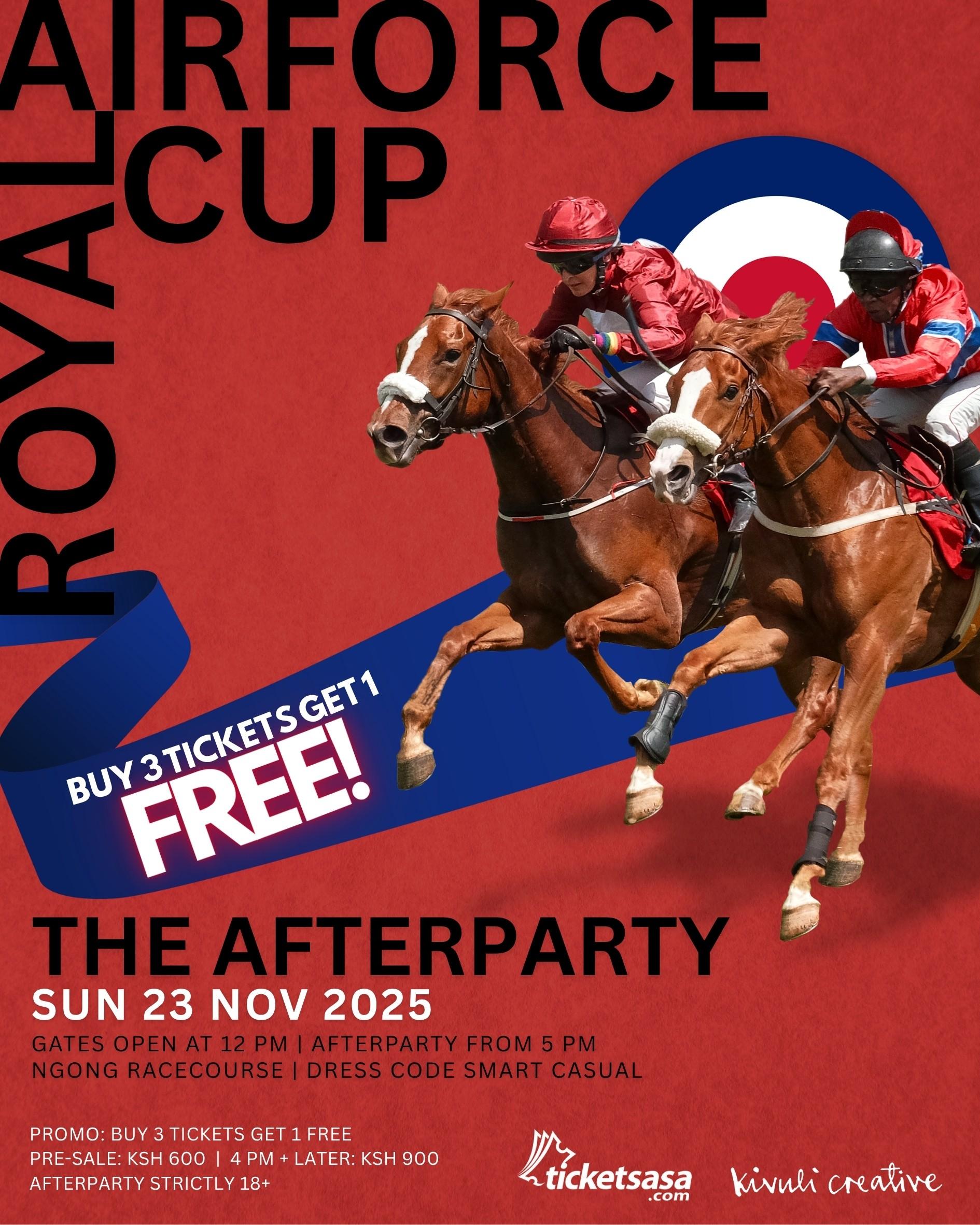The Royal Air Force Cup - THE AFTERPARTY