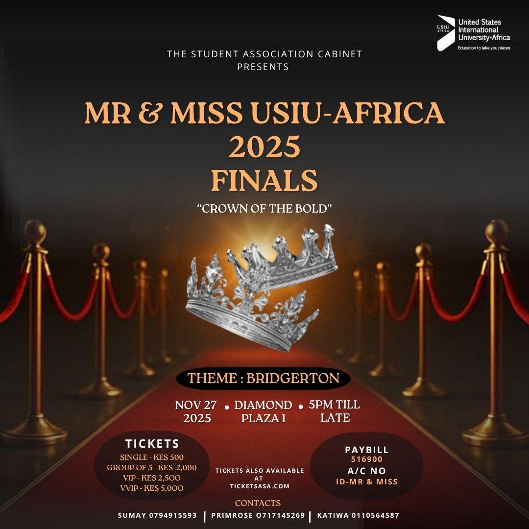 Mr & Miss USIU-AFRICA 2025