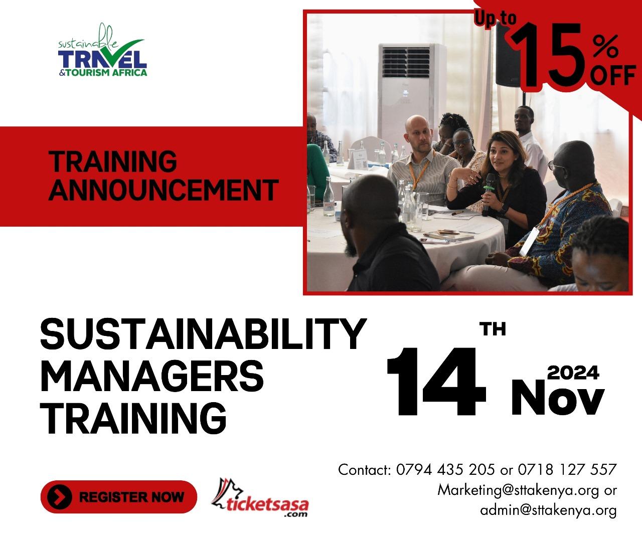 SPECIAL TRAINING FOR SUSTAINABILITY LEADERSHIP IN TOURISM