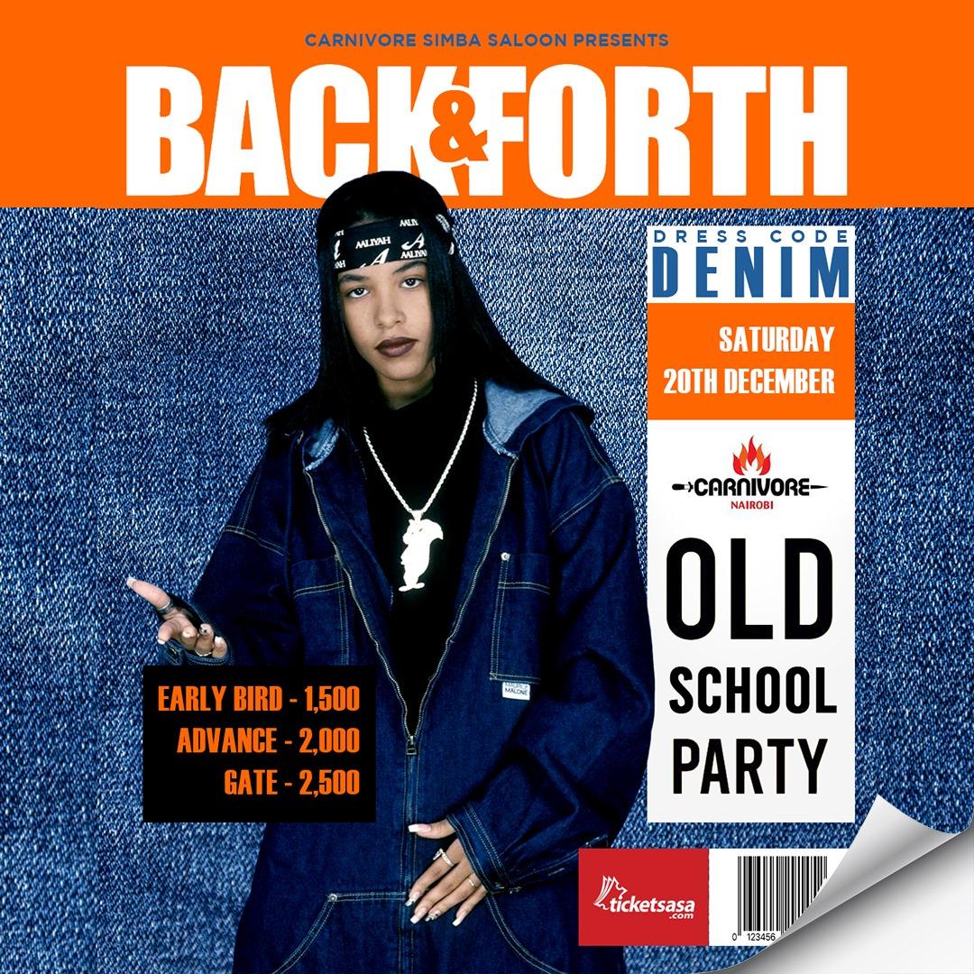 BACK & FORTH Old Skool Party