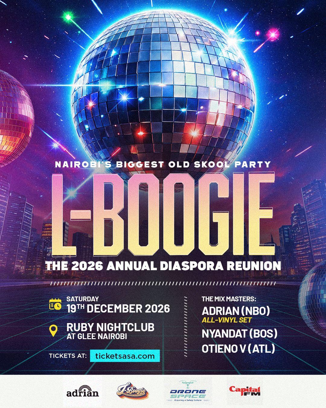 L-BOOGIE - THE 2026 ANNUAL DIASPORA REUNION