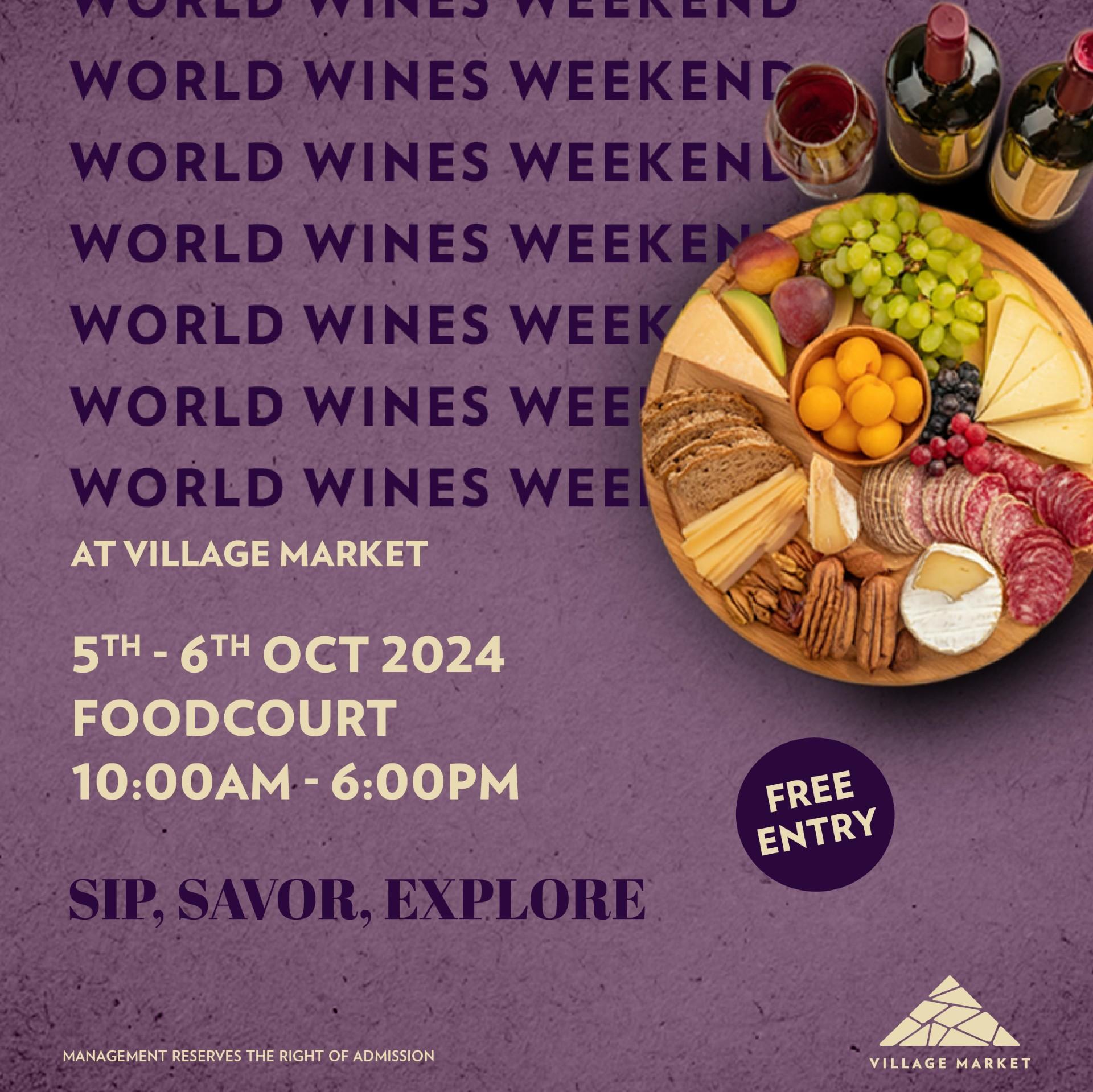 WORLD WINES WEEKEND