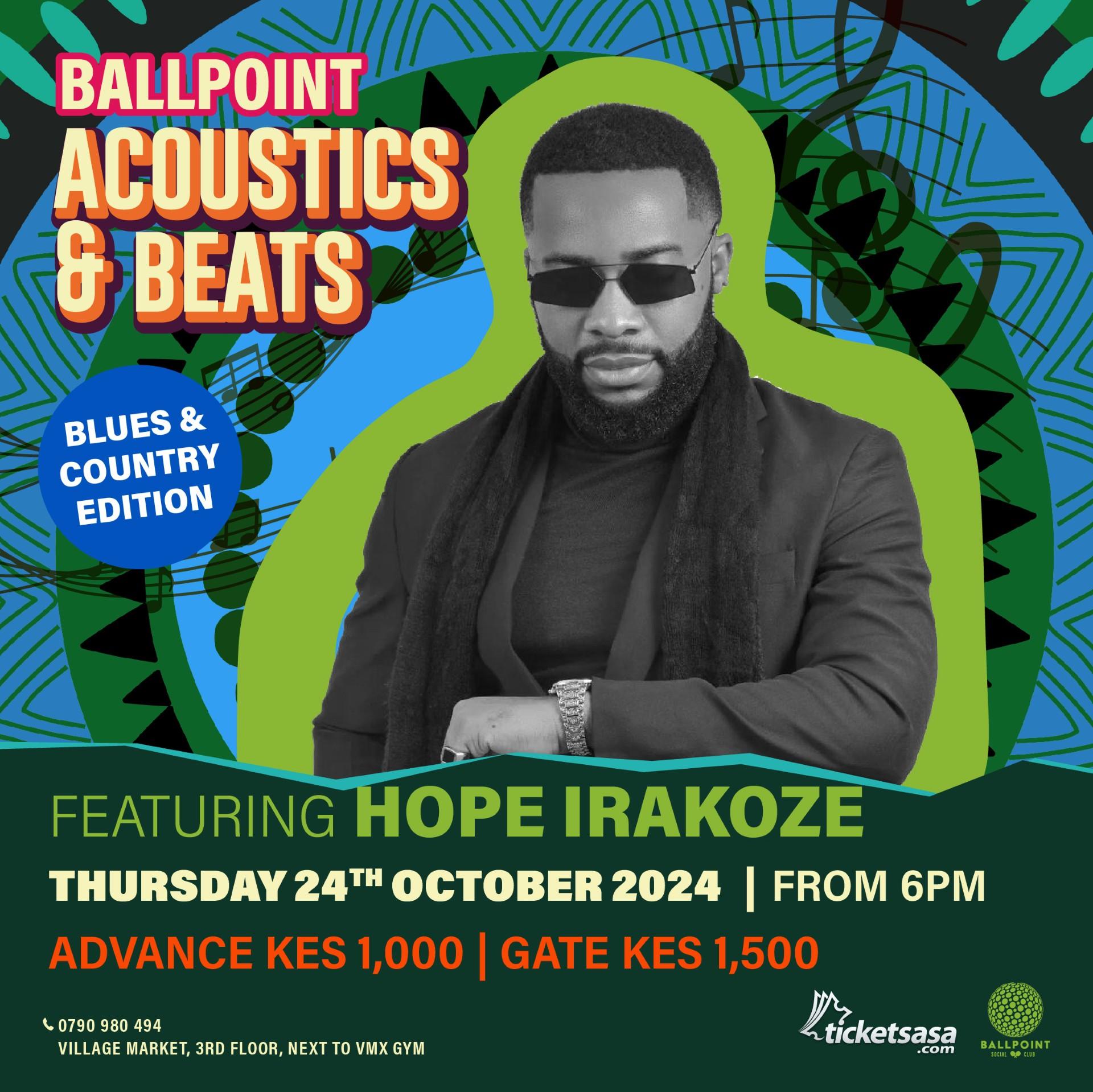 Ballpoint Acoustic and Beats Ft Hope Irakoze