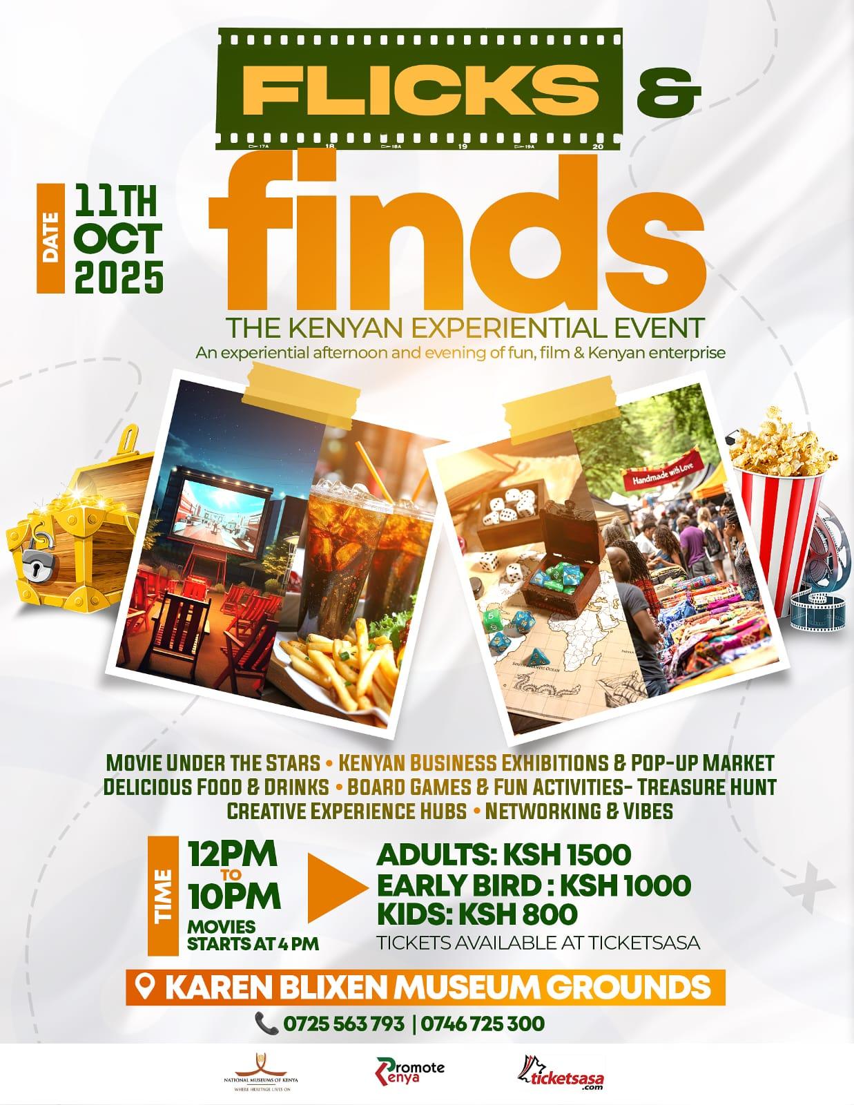 Flicks & Finds-The Kenyan Experience