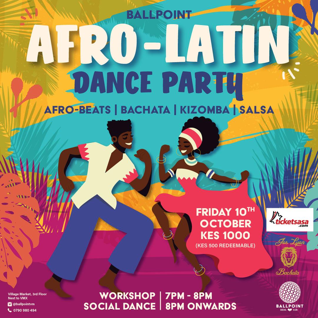 Ballpoint Afro Latin Dance Party-October Edition