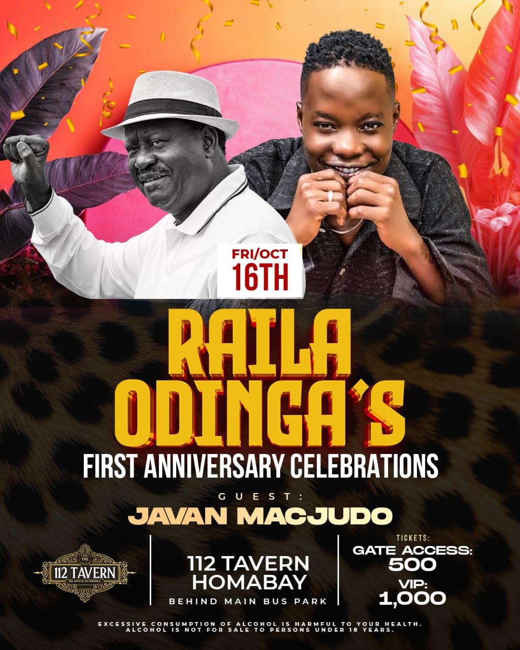 Raila Odinga's - 1st Anniversary Celebration