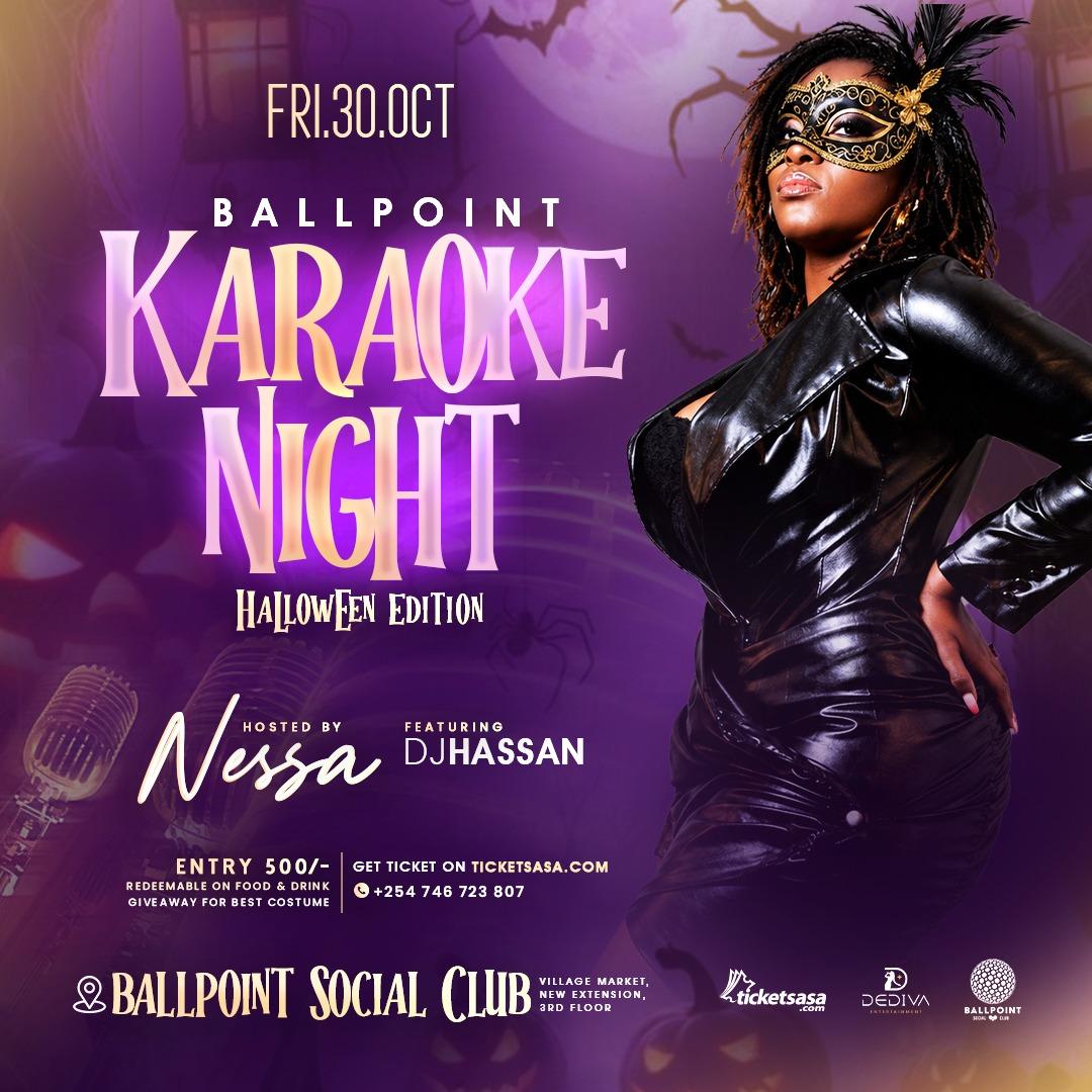 Ballpoint Karaoke Night - Halloween Edition