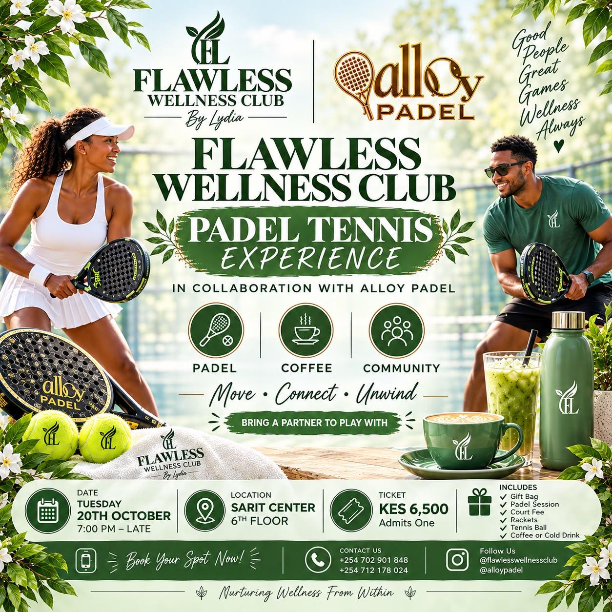 PADEL TENNIS EXPERIENCE IN COLLABORATION WITH ALLOY PADEL